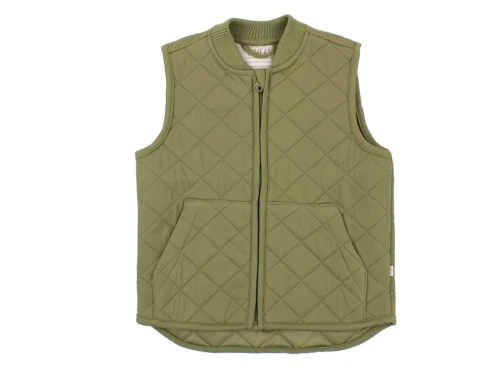 Wheat olive termovest Gilet Eden